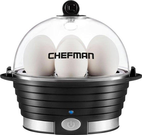 Chefman - Electric Egg Cooker - Black