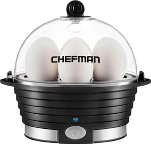 Chefman - Electric Egg Cooker - Black